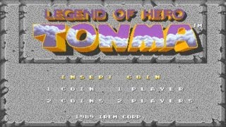 Legend Of Hero Tonma Lv1 - 2 - 3 - 4 1989 Irem Mame Retro Arcade Games