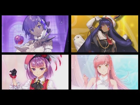 Fate/Grand Order Waltz in the Moonlight - First 6 Spiritron Dress Reveals w/ TK7 Poolside Mix Music
