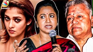 This is Not Good : Radikaa’s Immediate Response to Radha Ravi’s Sexist Comments on Nayanthara