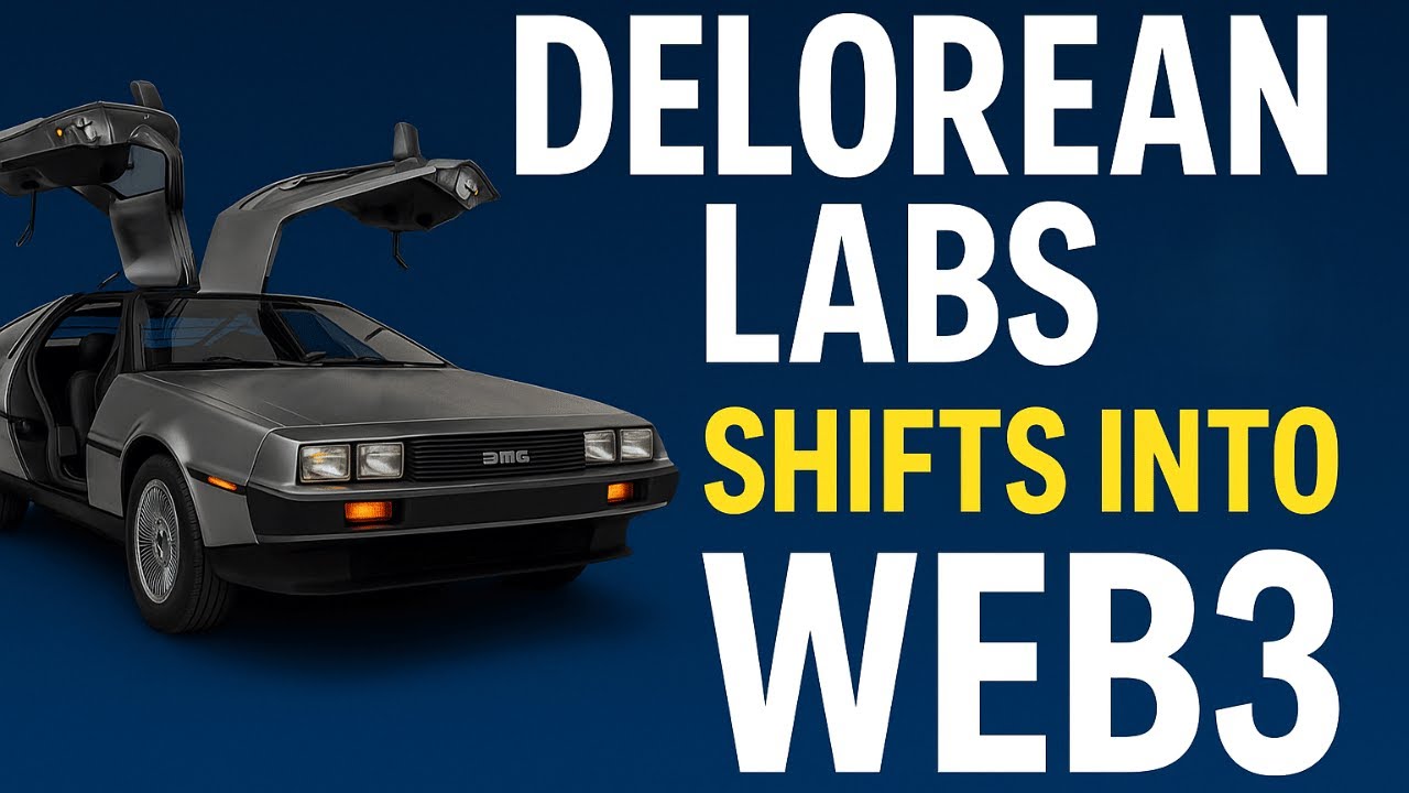 DeLorean Labs: The Iconic Car Goes Web3 — $DMC, On-Chain Marketplace & How  to Join! - YouTube