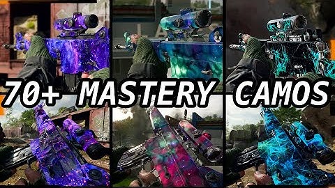 Ranking ALL 70+ Mastery Camos in COD History From Worst To Best!!