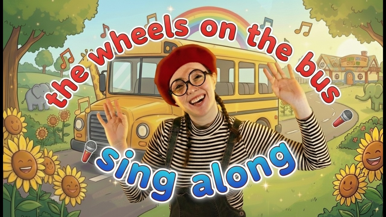The Wheels on the Bus | Nursery Rhymes for Kids & Toddlers | Dance & Sing Along! 🚌✨