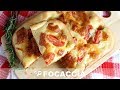 FOCACCIA CASEIRA COM TOMATE E QUEIJO - RECEITAS QUE AMO