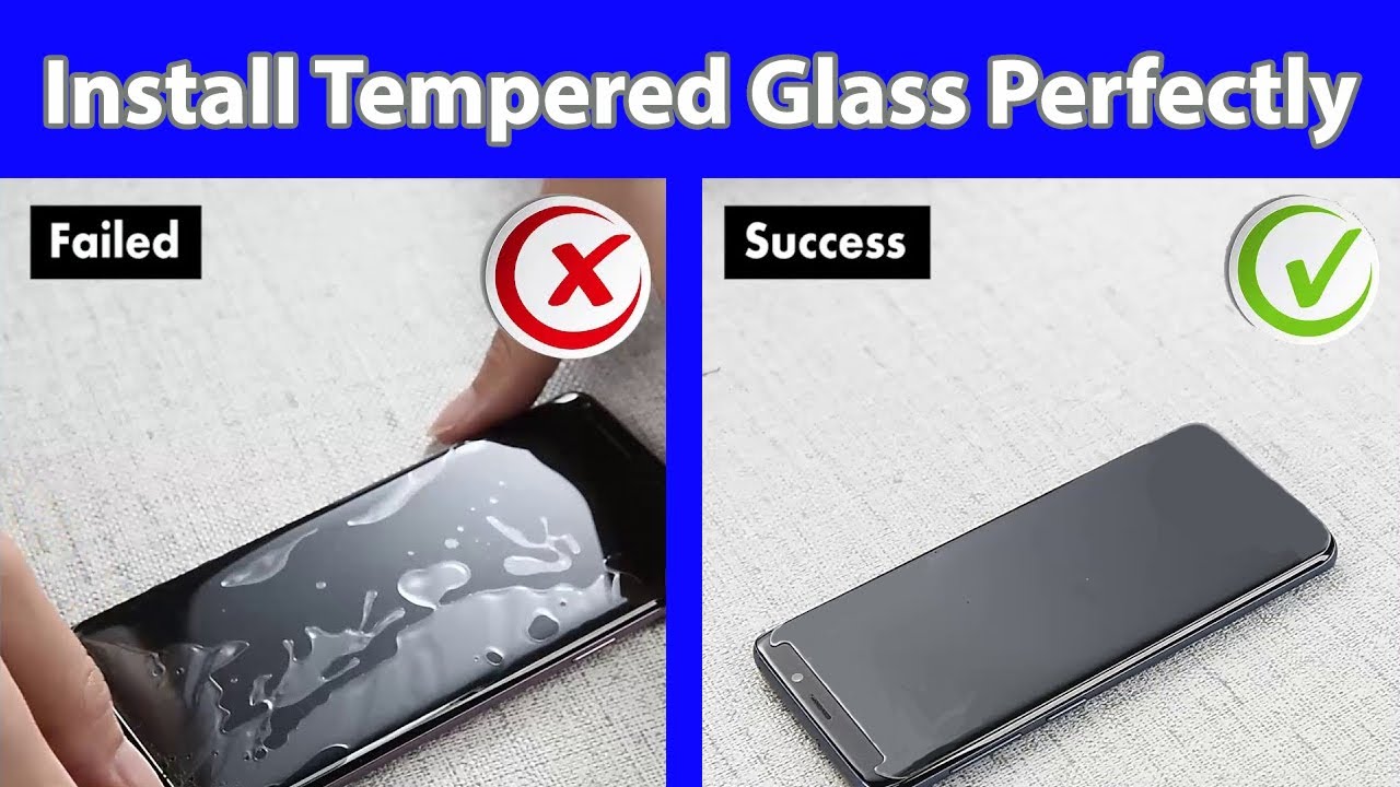 How To Apply Tempered Glass Guard Easily Tempered Glass Screen how-to-apply-tempered-glass-screen-protector-youtube