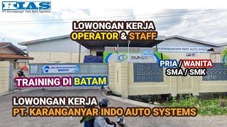 PT Karanganyar Indo Auto Systems ( KIAS ) Info Lowongan Kerja Operator Hari Ini