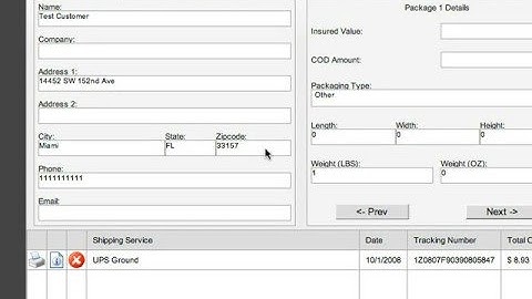 UPS FedEx and US Mail Shipping Labels with osCommerce