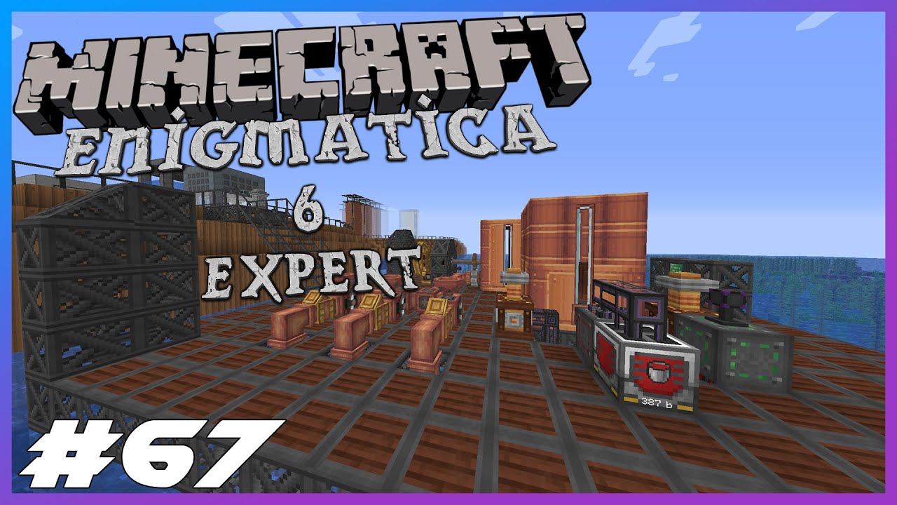 Enigmatica 6 Expert Ep.67 Industrial Deuterium Plant
