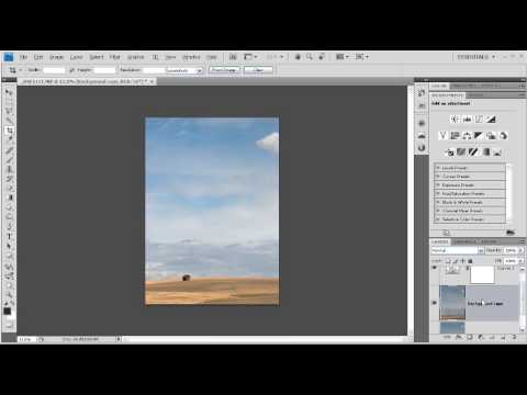Photoshop CS Tutorials: Quick Landscape Workflow