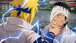 The day minato travels 10 years into the future? And saw how the village is treating his son