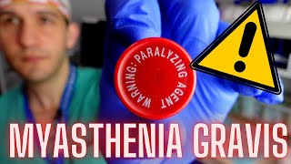 Myasthenia gravis is a big deal to anesthesiologists