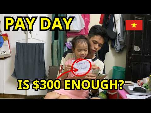 PAY DAY in Vietnam 🇻🇳 | Is $300 Enough for Our Family?