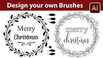 How to make your Own Brushes for Florals and Wreaths in Adobe Illustrator
