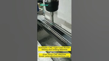 CNC automatic type copy router machine for window and door milling and drilling process