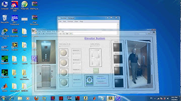 Elevator System - LabView program prepared by Rayan Monzer