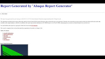 "📊 How to Make a Report in Abaqus CAE Software 📝 | Step-by-Step Guide"