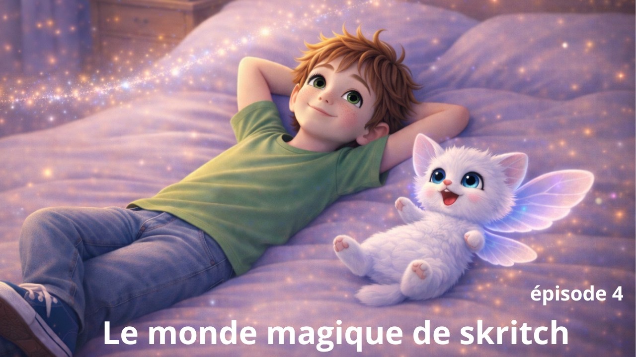 Un grenier dans l’appartement / Épisode 4–Le  monde magique de Skritch /  Histoire musicale cartoon