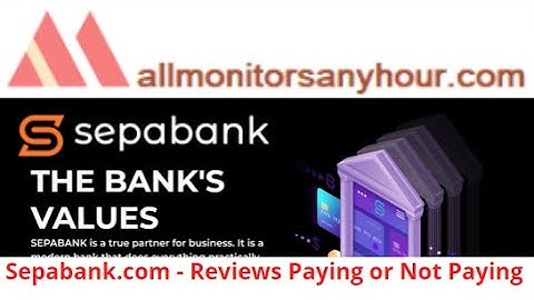 Sepabank.com, Reviews Paying Or Not Paying ? #HYIP daily update, #all hyip monitors 24 hour,