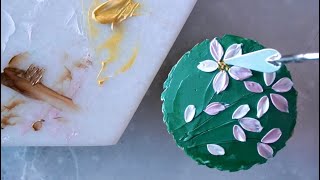 Palette knife painting for beginner | Buttercream | Edible art | 버터크림