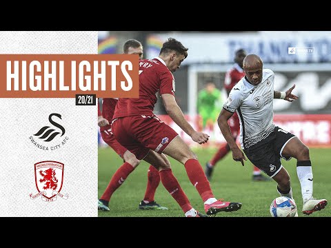 Swansea City v Middlesbrough | Highlights