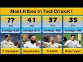 Most fifties in test cricket history  top 40 players  mm6 sports