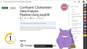 Confluent: Clickstream Data Analysis Pipeline Using ksqlDB  | #2024 | #GSP731 |#qwiklabs
