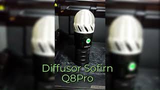 3D‑Printed TPU Diffuser Preview (Sofirn Q8 Pro)