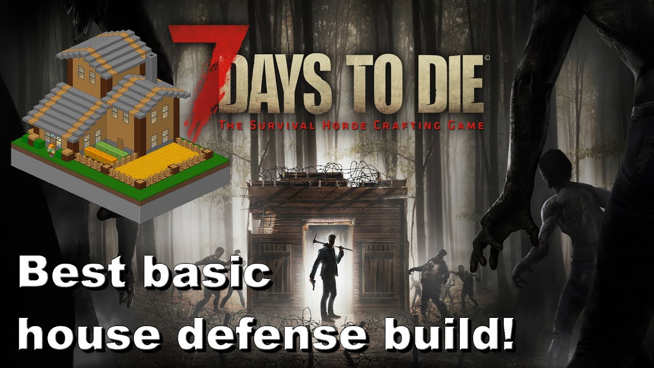 7 days to die: How to build the best Basic defenses! on Xbox One - YouTube