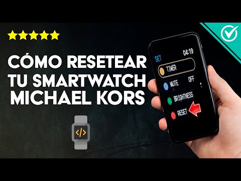 ¿Cómo Resetear Correctamente tu Smartwatch Michael Kors? - Reloj Inteligente