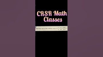 sum of infinite series binomial expansion 7 marks important problem#12thclass #binomialexpansion