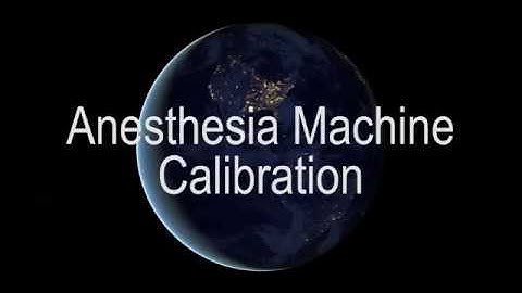 Anesthesia Machine Calibration Medical Equipment Repair Maintenance California Los Angeles Orange