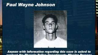 Phoenix Police Missing Person - Paul Johnson