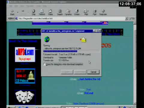 Downloading Music on the Internet in 2000 thumbnail