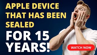 This Apple device has been in a sealed box for 15 YEARS (!) and still has a full battery! MUST WATCH