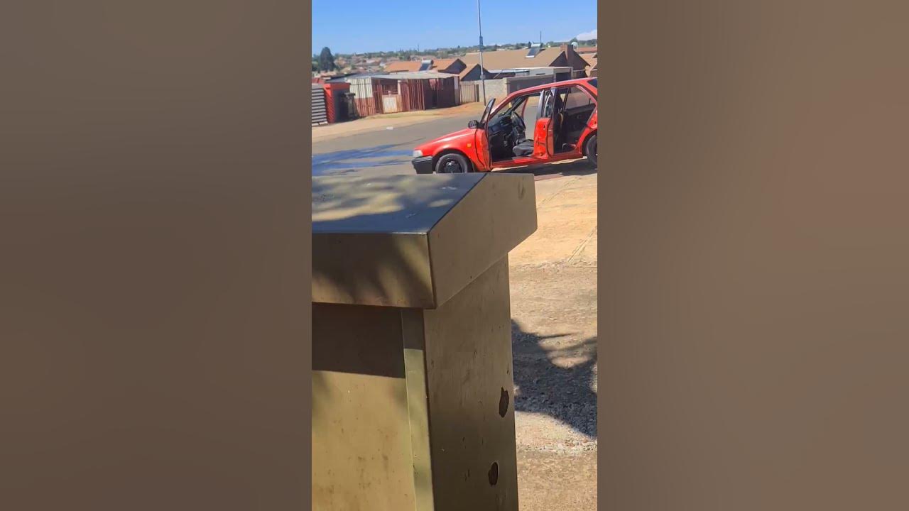 stealing traffic cones in South Africa YouTube