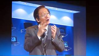 Asus Ultrabook showcase at Intel keynote in Computex 2011