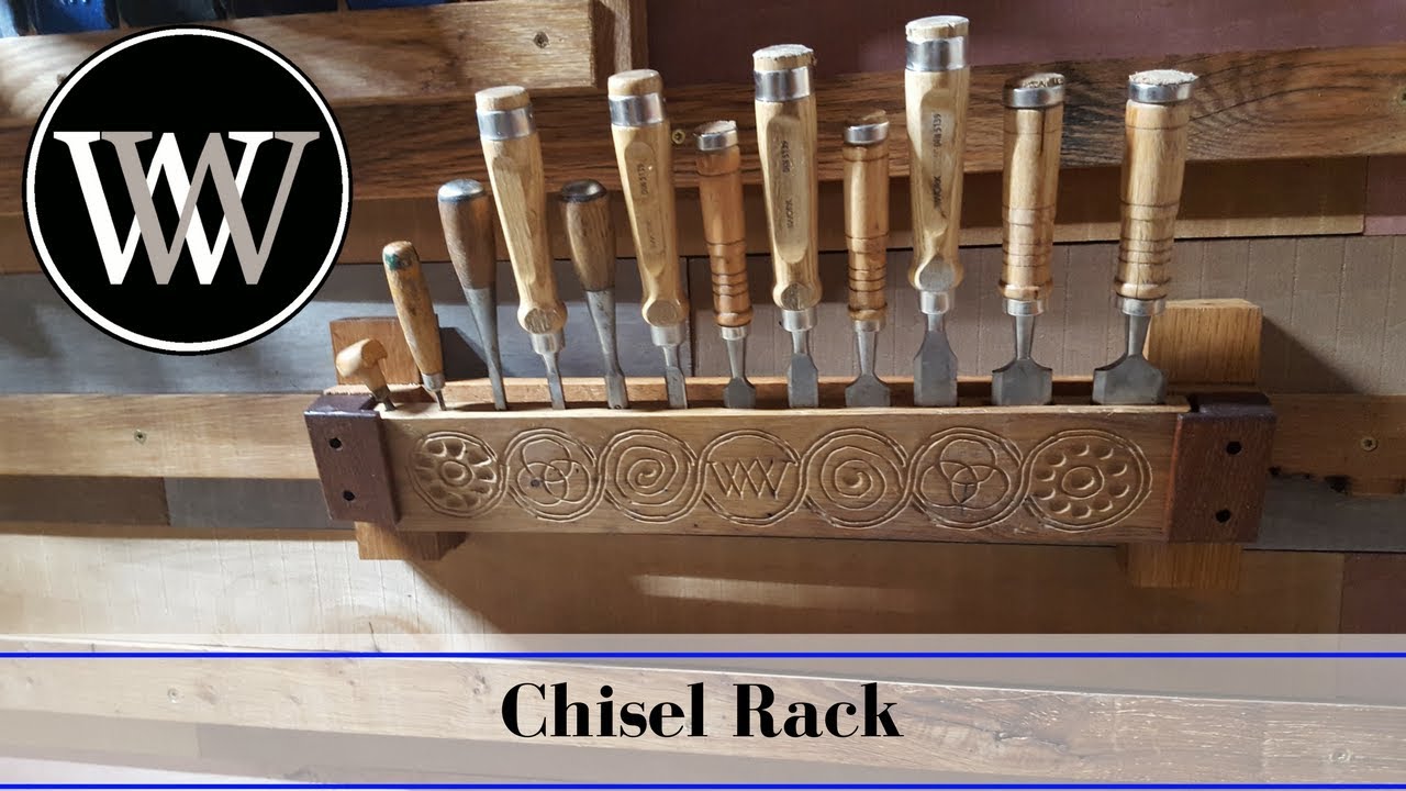 Making a Chisel Rack Holder or Till Hand Tool 