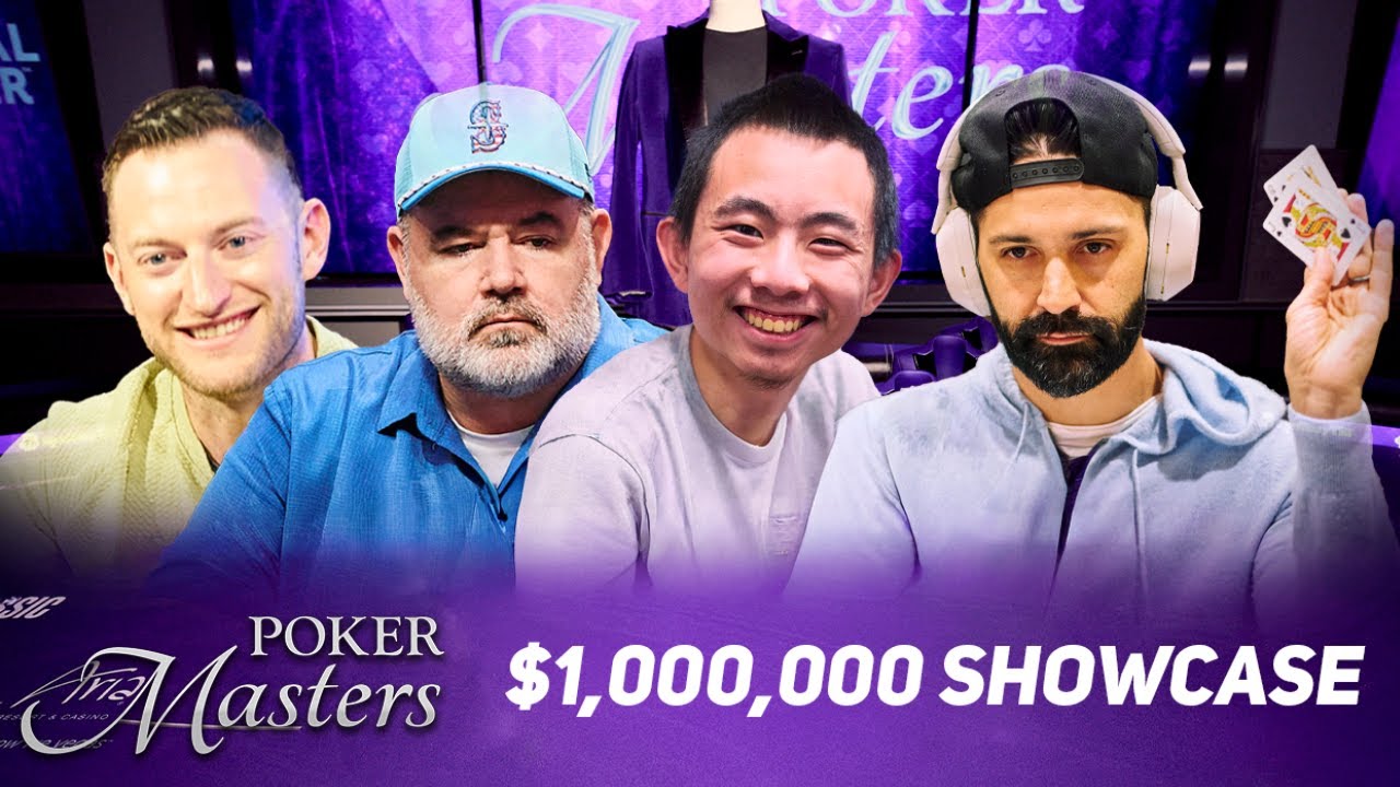 Joey Weisman & Andrew Moreno on Day 1B of Poker Masters $1,000,000 Showcase