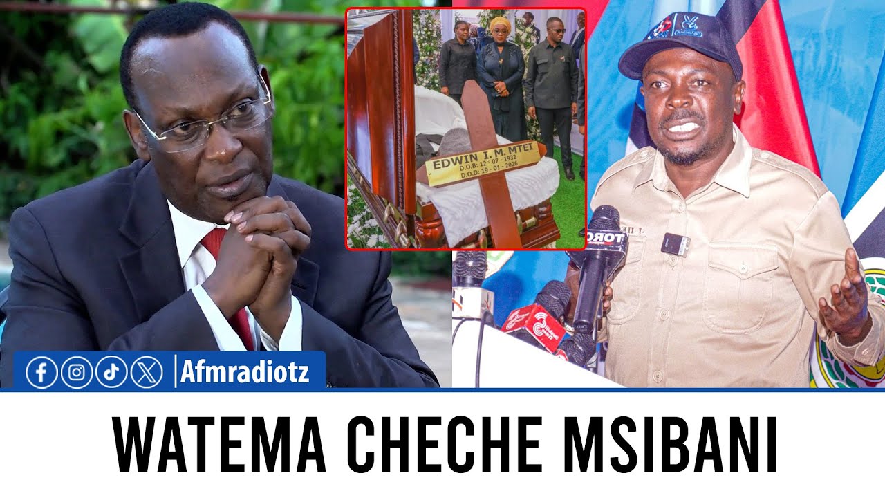 JOHN HECHE NA MBOWE WATEMA NYONGO MSIBANI KWA MZEE MTEI.