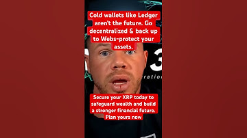WARNING: Make sure your Cold wallets supports Web3 protection to avoid loosing your Crypto #xrp