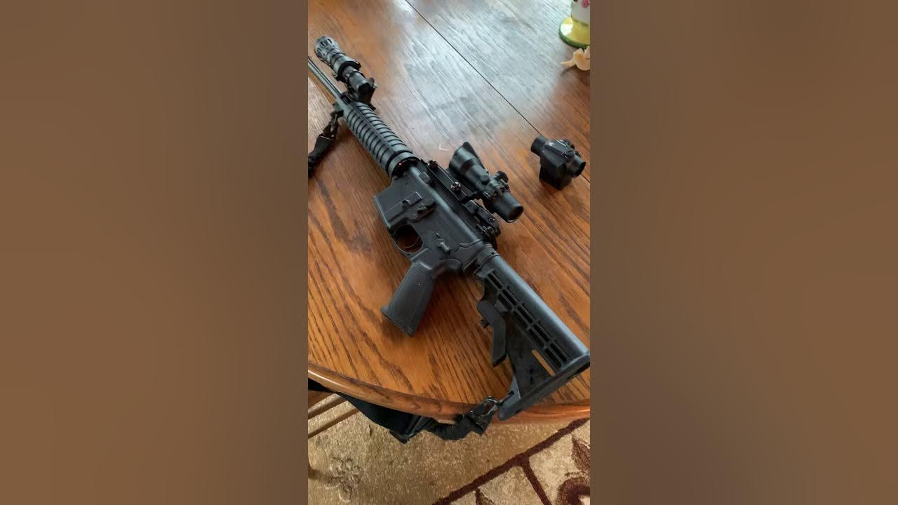 Installing my new scope on the Ruger 556 YouTube