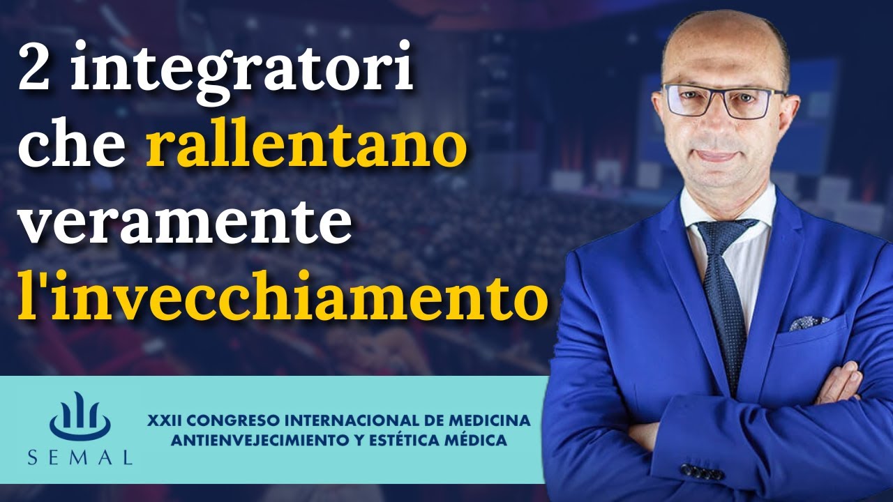 2 integratori che rallentano veramente l'invecchiamento