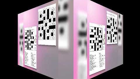 5 puzzles(crosswords) solution related to math