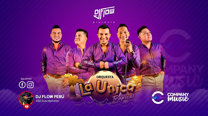 MIX LA UNICA TROPICAL @ DJ FLOW PERÚ (asesina de amor, perdidos, le creí, si esta casa hablara)