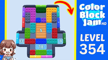 Color Block Jam Level 354 Solution Walkthrough