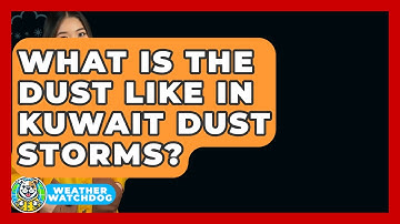 What Is The Dust Like In Kuwait Dust Storms? - Weather Watchdog