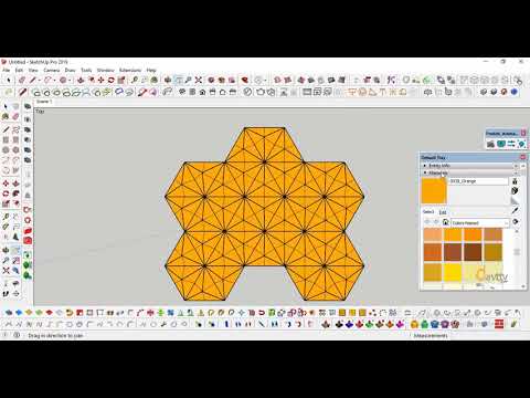 Albahar Facade Simulation by SketchUp