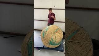 Taking Over 1000LB Rubber Band Ball To Pawn Shop #Shorts