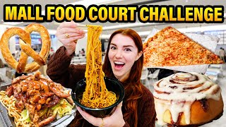 I Only Ate at Mall Food Courts for 72 hours! (Cheap VS Expensive!) 
