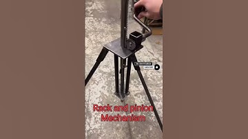 Rack and Pinion Mechanism #trendingshorts #shortvideo #shorts #thecraftysuresh #engineering