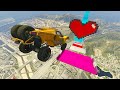 MEGA RAMPA 140.221% IMPOSIBLE! ESPECIAL SAN VALENTIN!! - GTA V ONLINE